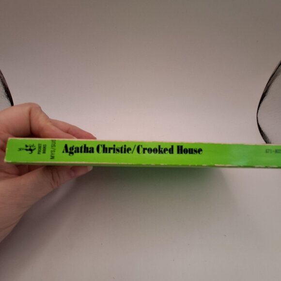 CROOKED HOUSE BY AGATHA CHRISTIE VINTAGE 1975 POCKET BOOKS PAPERBACK - Picture 3 of 6